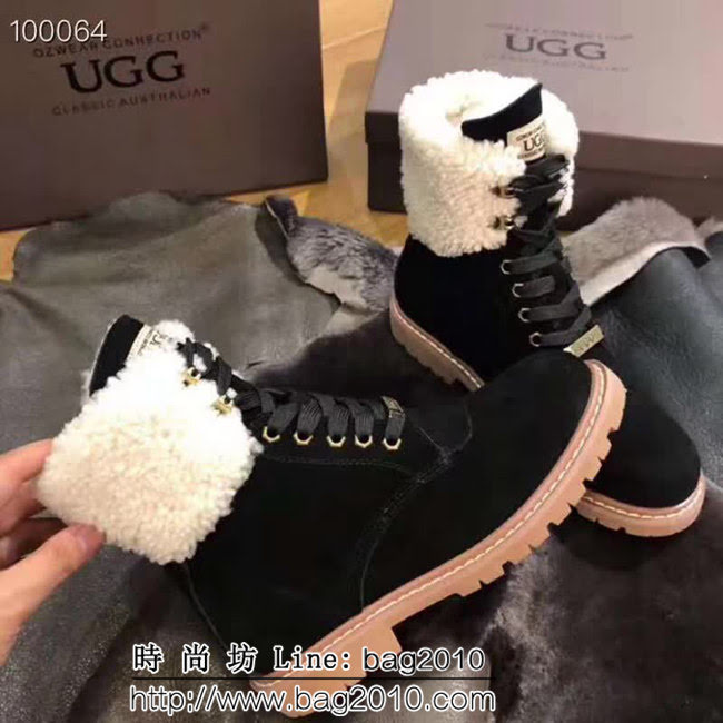 UGG 2018秋冬新款 頂級牛絨 時尚保暖 馬丁靴 OB376 QZS2621